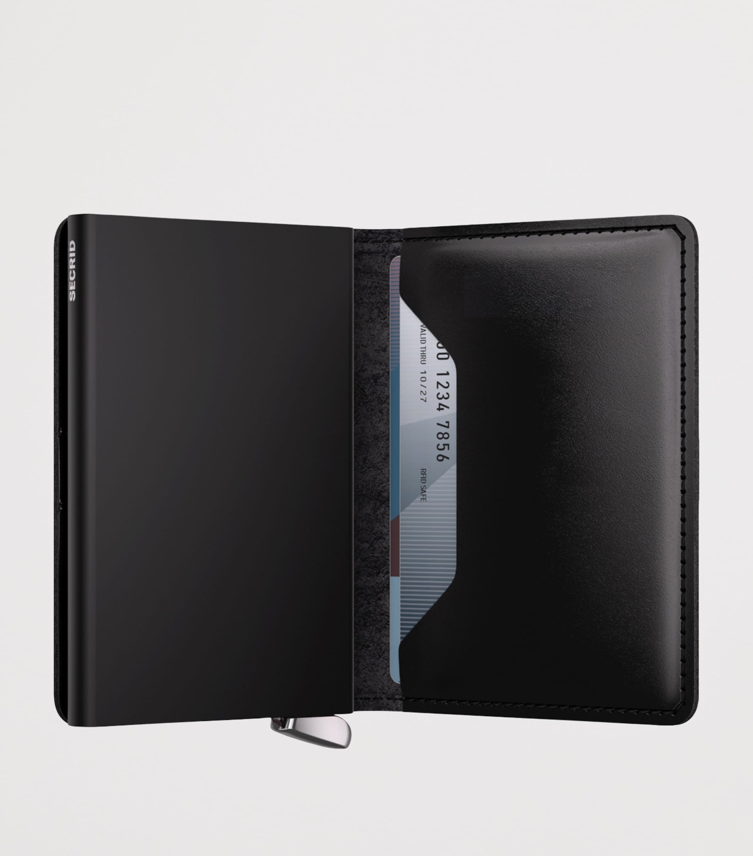 Leather Slimwallet BLACK Image 2