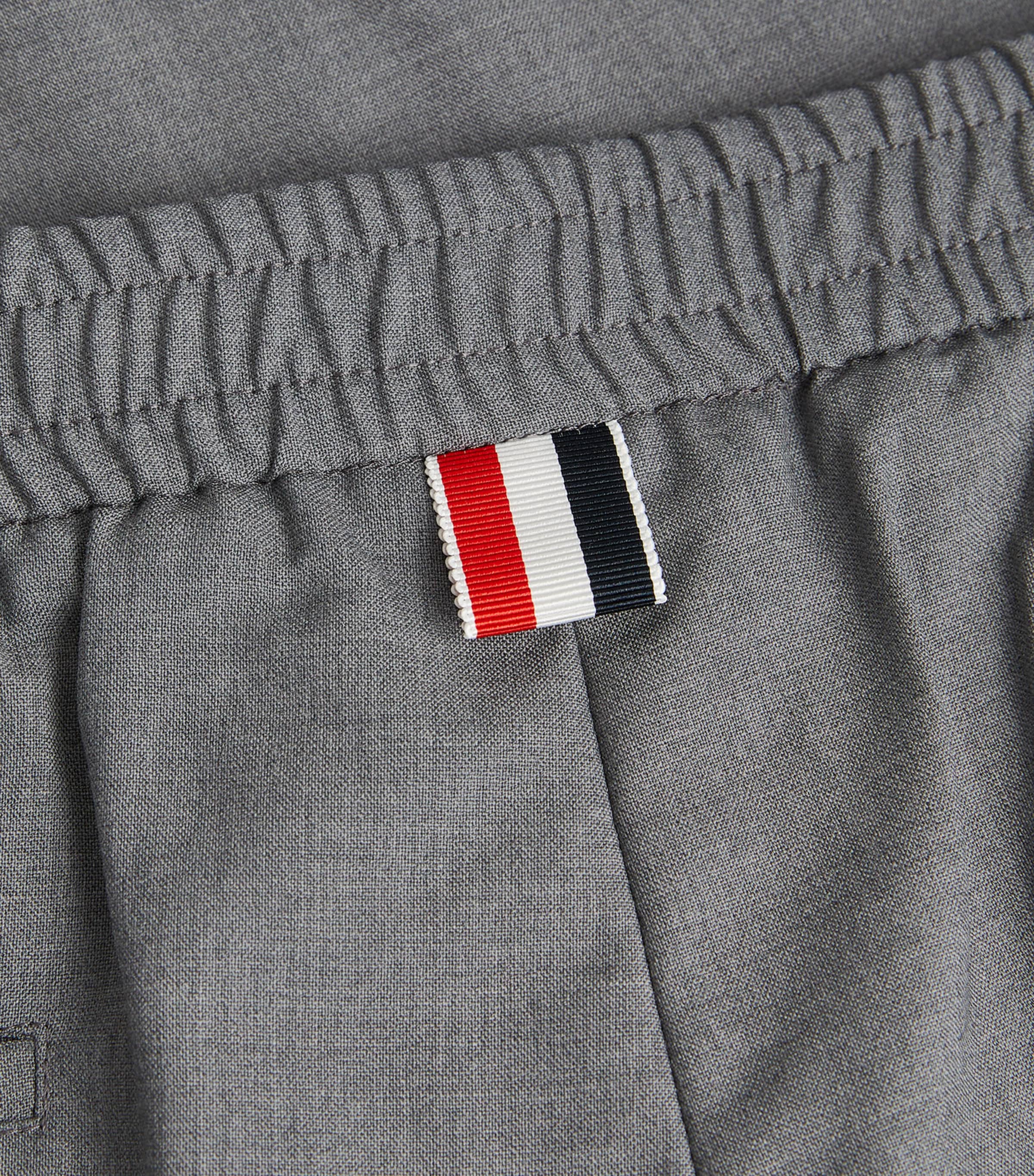 Wool 4-Bar Trousers MED GREY Image 6