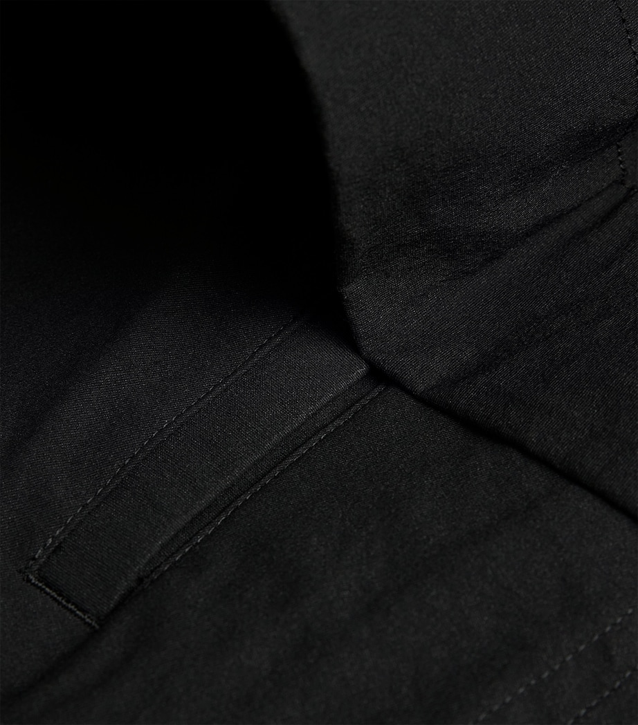 Collapsing Sculpture Maxi Skirt BLACK Image 5