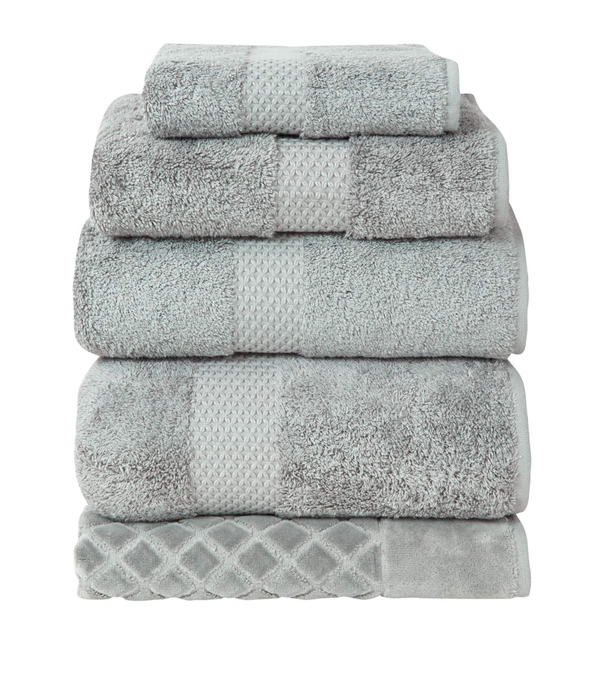 Yves Delorme Étoile Guest Towel (45cm x 70cm) Platine Image 2