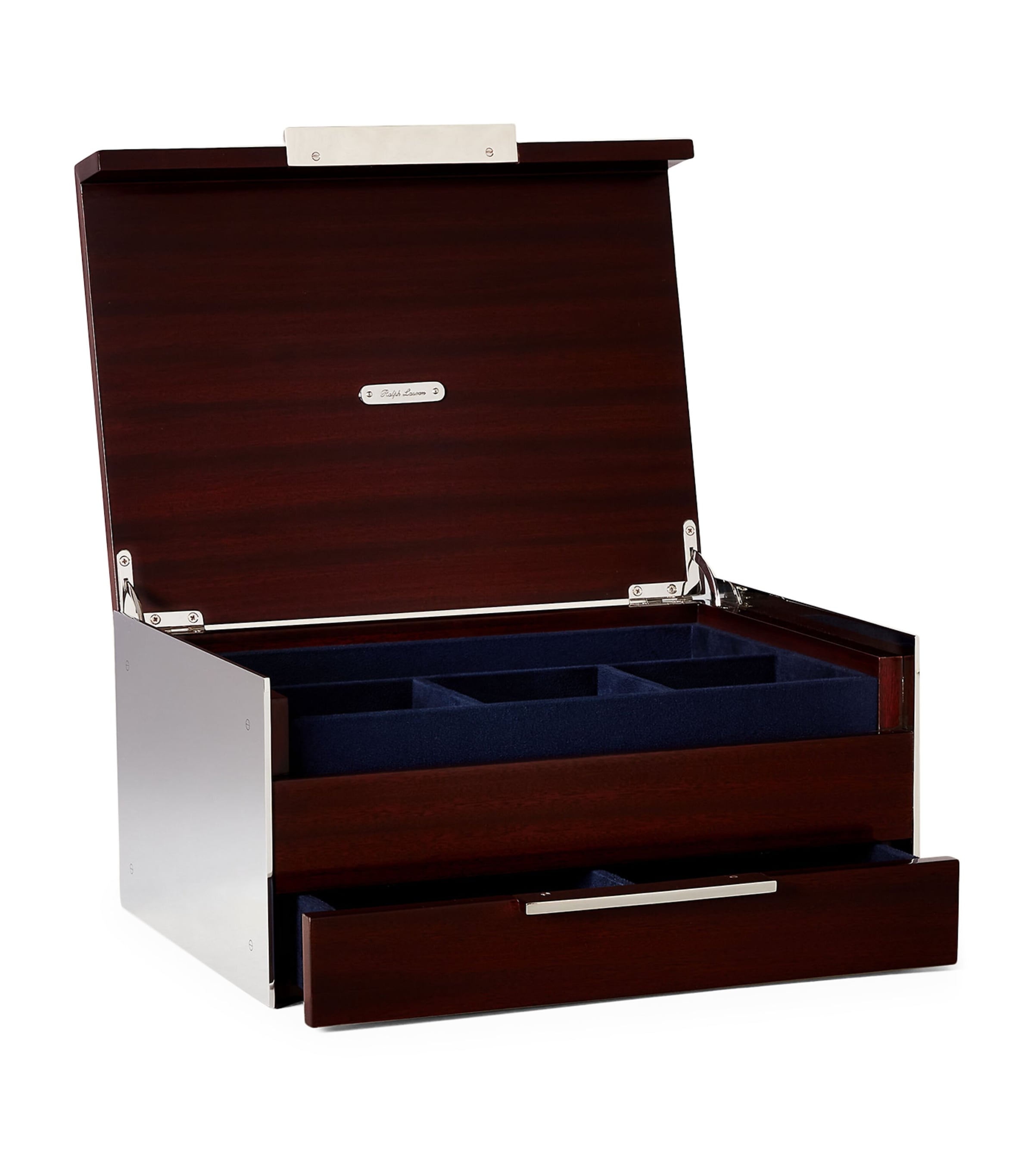 Wood Veneer Hilding Writer's Box BROWN Image 2