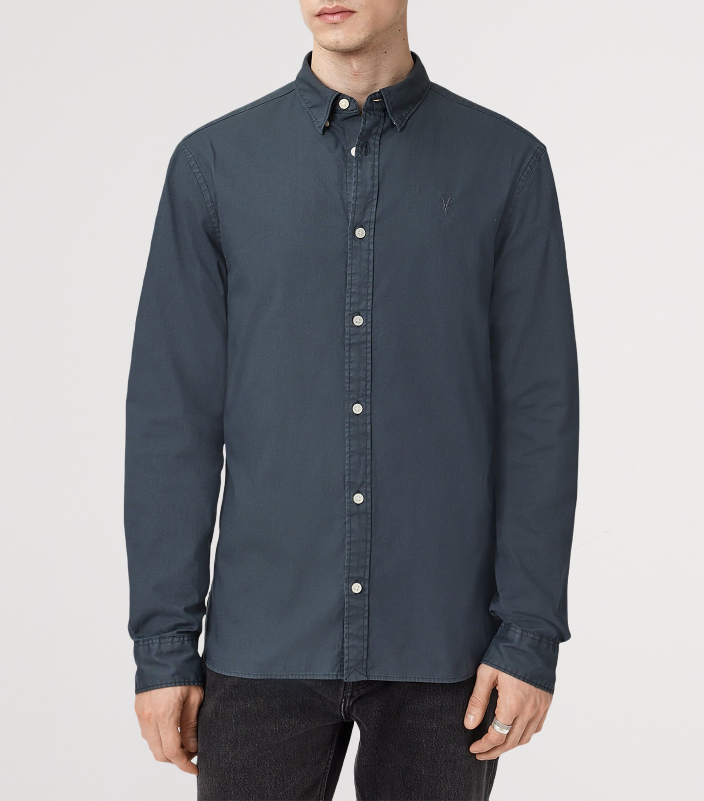 Stretch-Cotton Hawthorne Shirt SUNIL BLUE Image 5