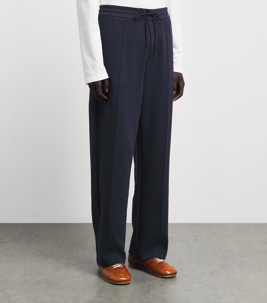Polo Ralph Lauren Mens Pintuck Polo Pony Sweatpants Aviator Navy Image 4