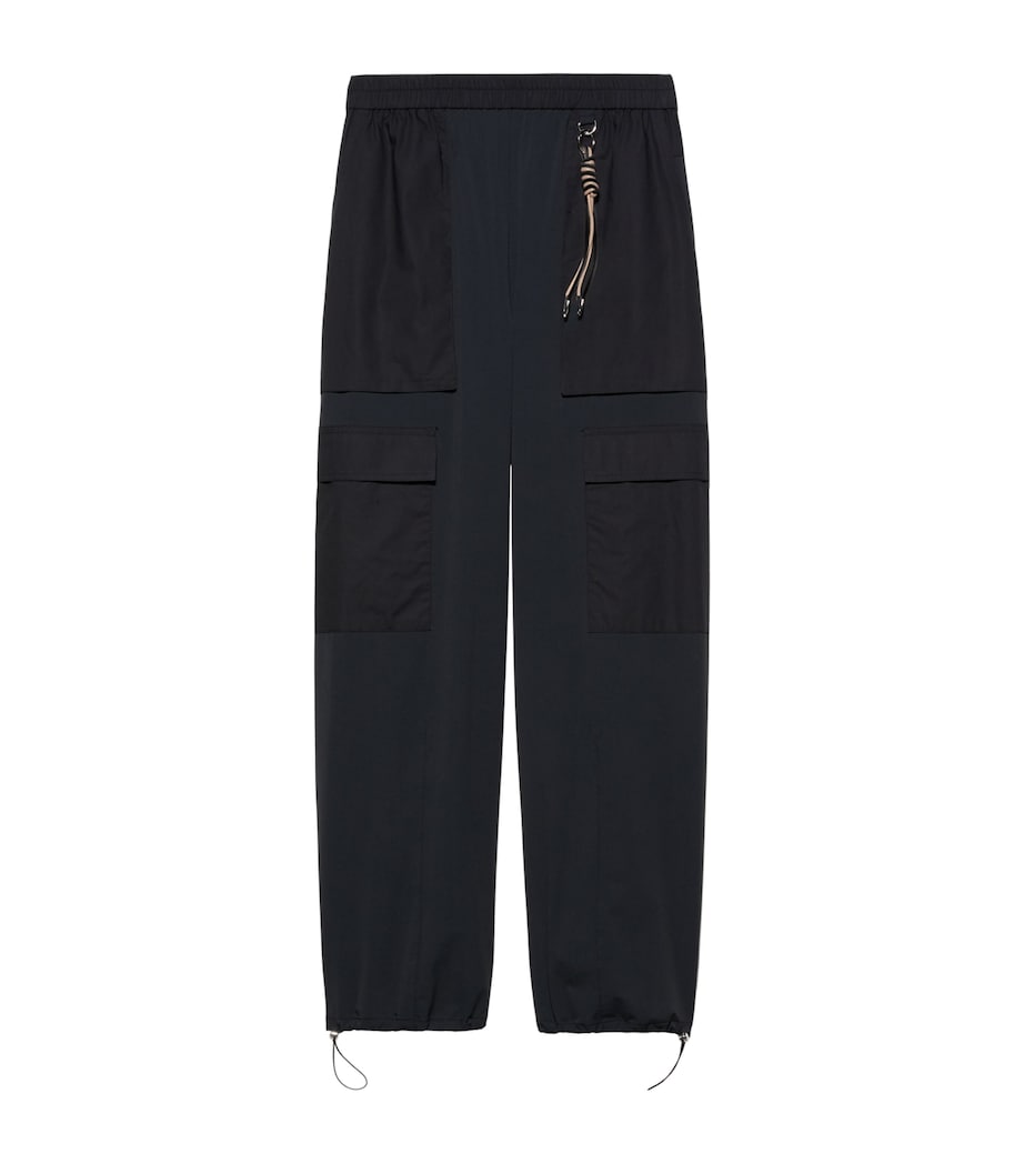 MAX&Co. Womens Technical Jersey Trousers Black Image 1