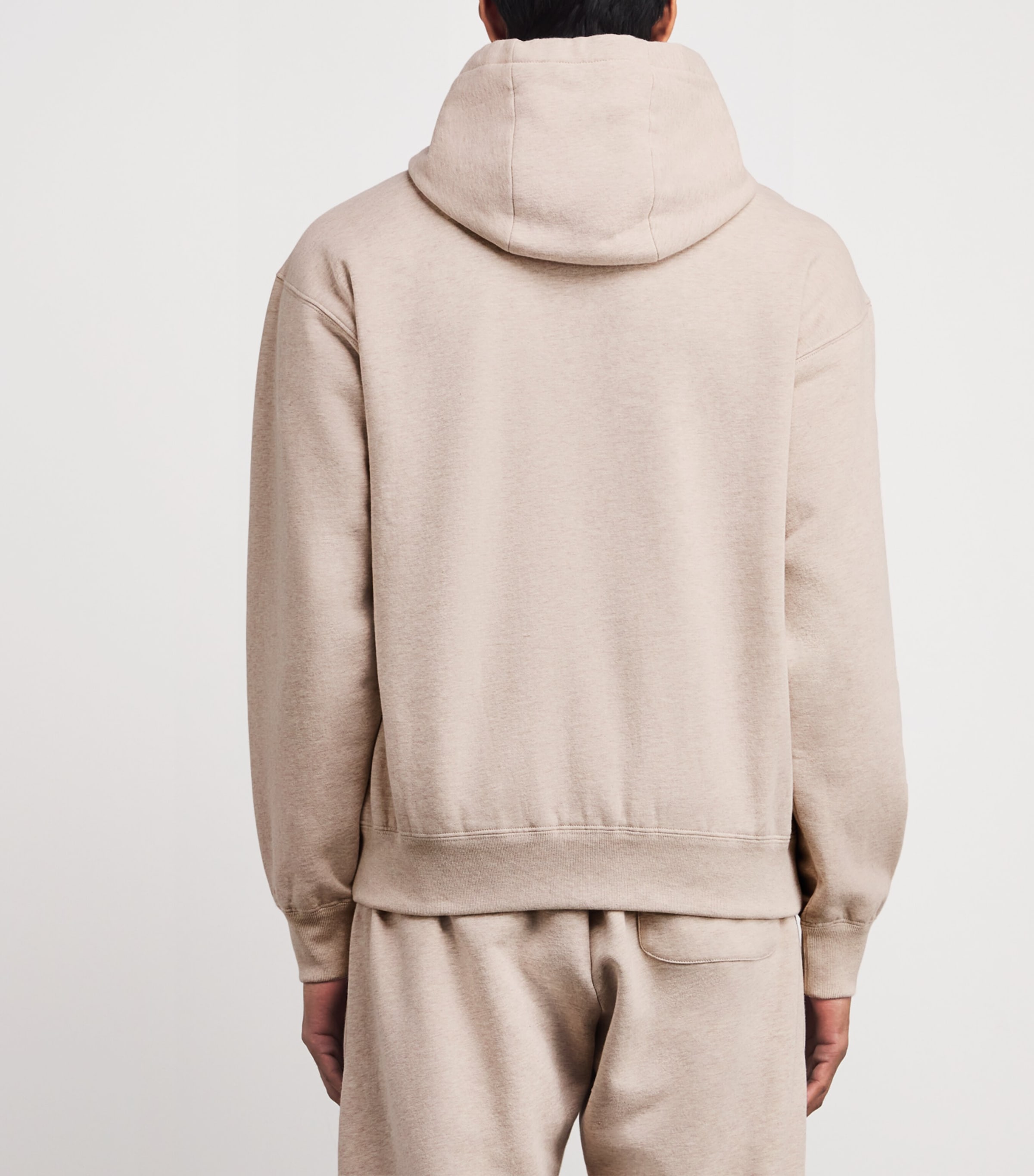 Cotton-Cashmere Hoodie CHAMPAGNE Image 4