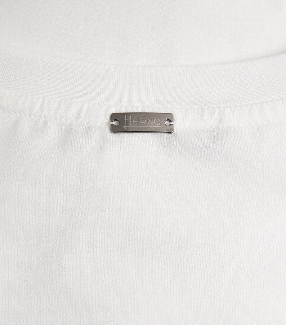 Stretch-Cotton T-Shirt 1000 WHITE Image 5