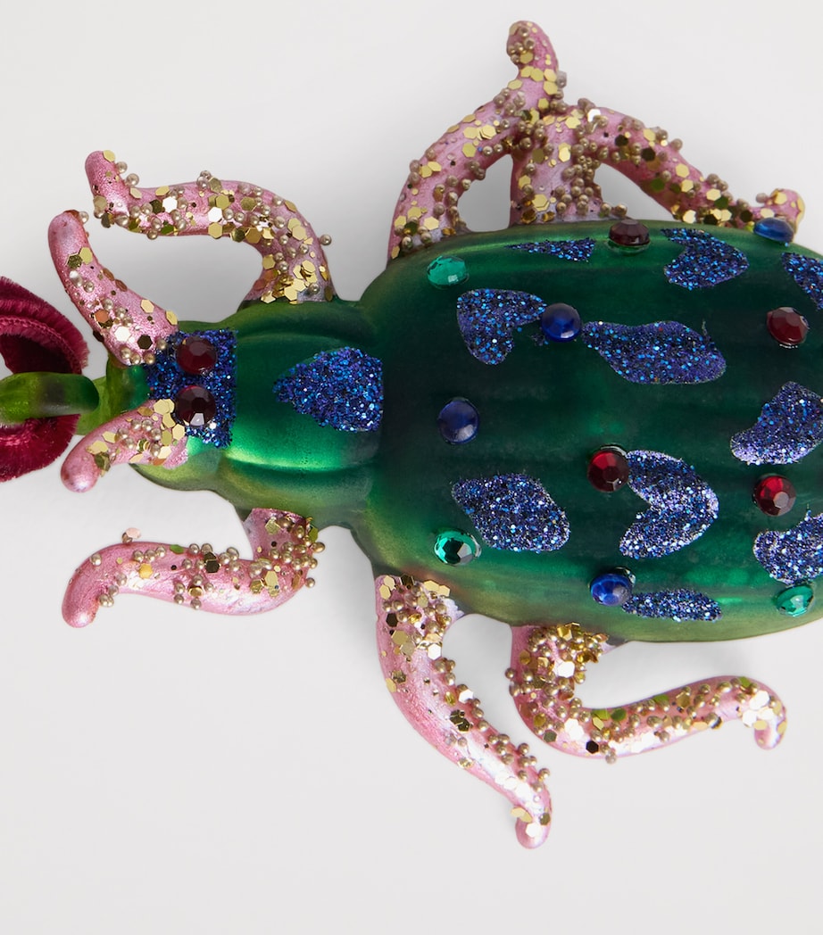 Glass Bug Ornament MULTI Image 2