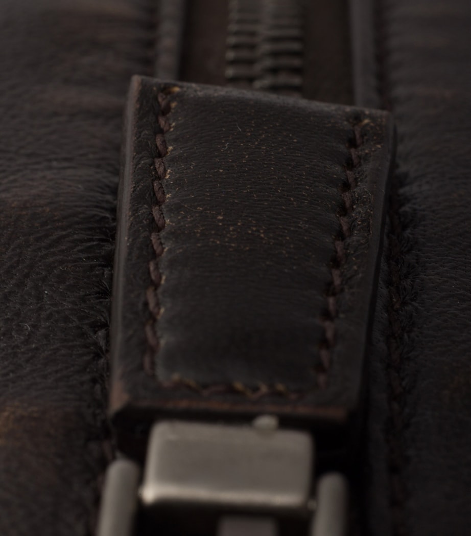 Prada Nappa Leather Shoulder Bag Brown Image 6