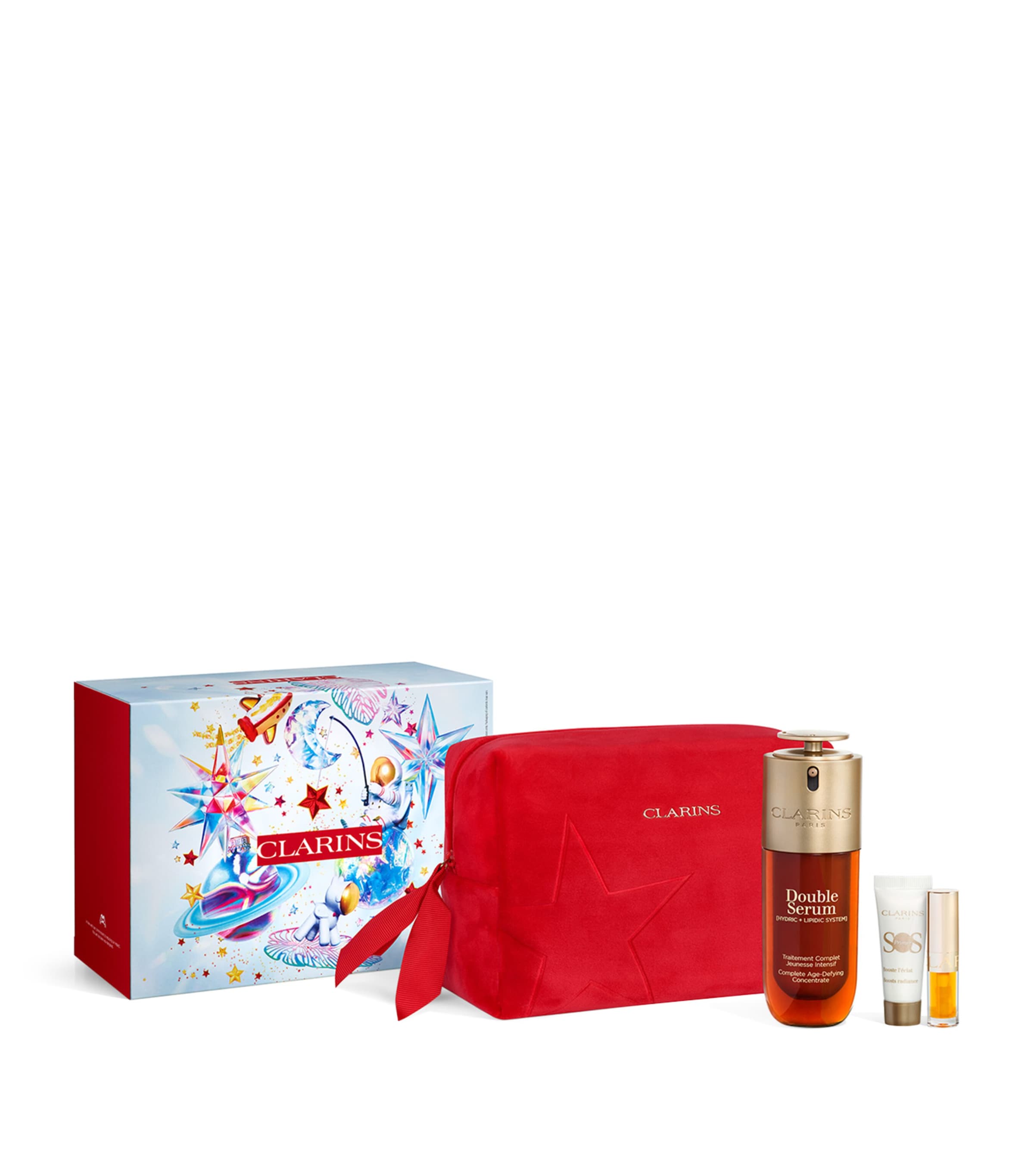 Shop Clarins Deluxe Double Serum Collection Gift Set