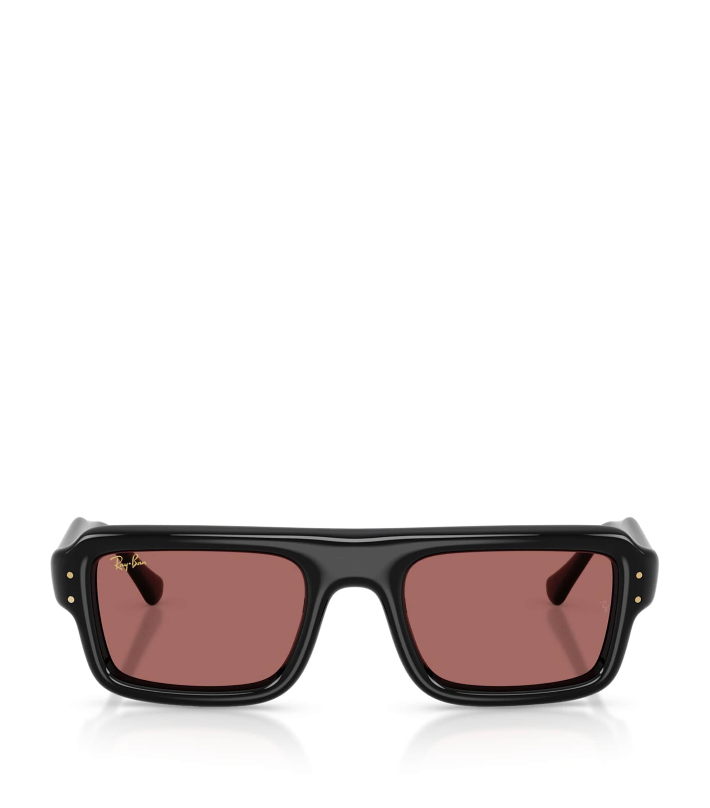 Ray-Ban Flacko Puffer Pilot Sunglasses Black Image 1