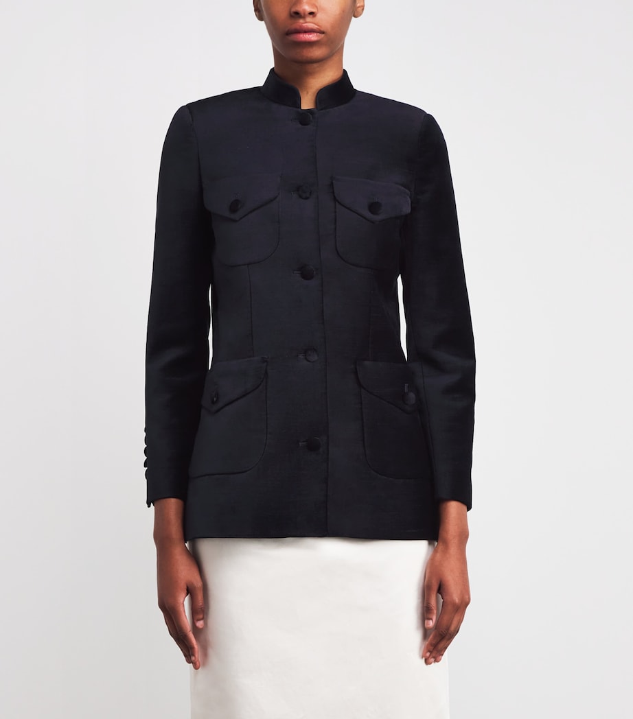 Velvet Raja Jacket NAVY Image 3