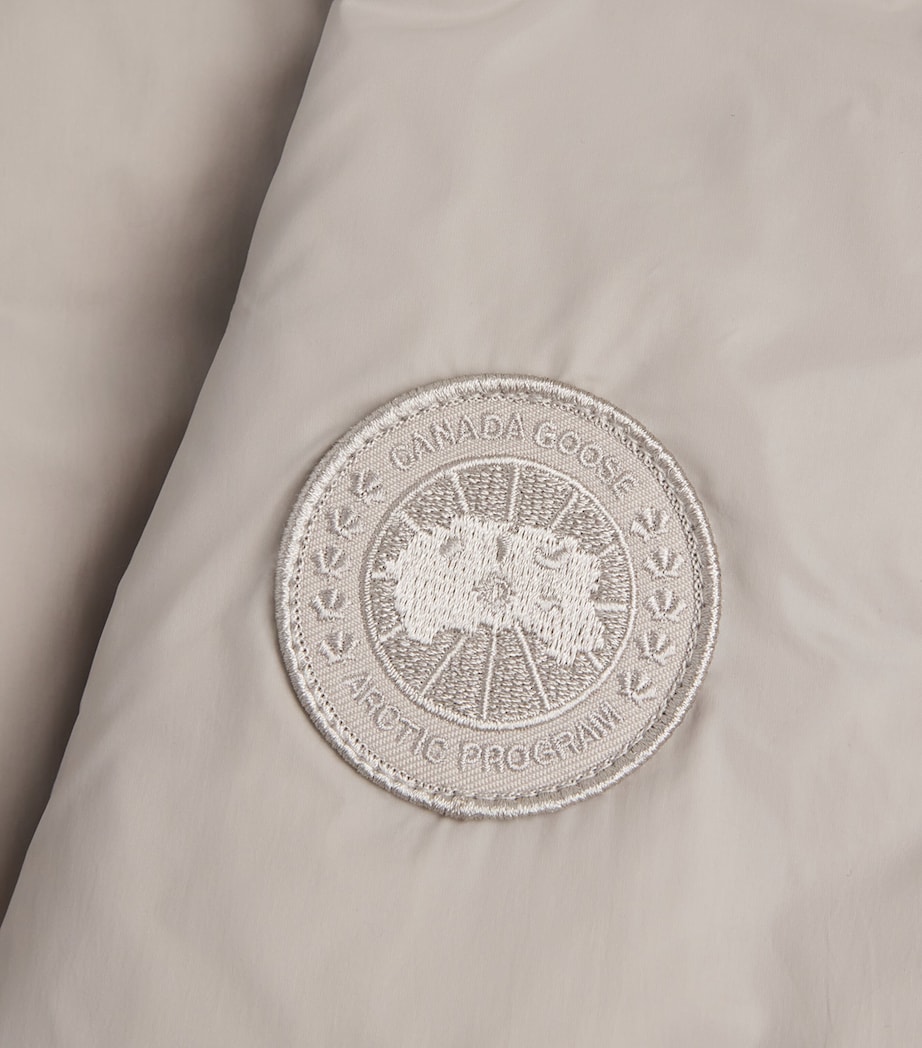 Down Elba Bomber Jacket LIMESTONE CALCAIRE Image 5