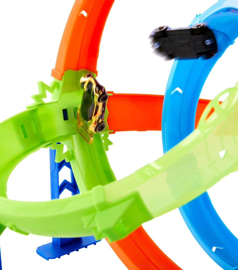 Hot Wheels Stunt Tracks Rapid Launch Cyclone Set MULTI Image 5
