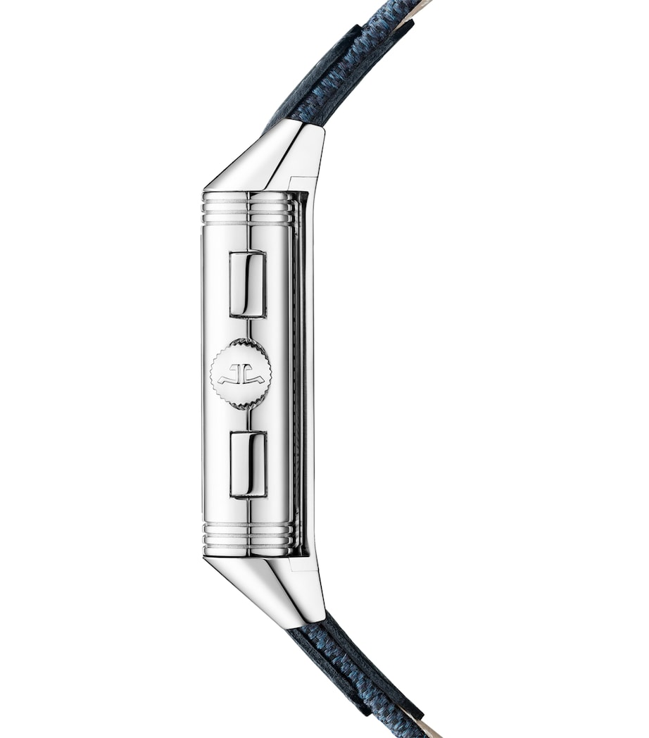 Stainless Steel Reverso Tribute Chronograph Watch 29.9mm STAINLESS STEEL Image 3