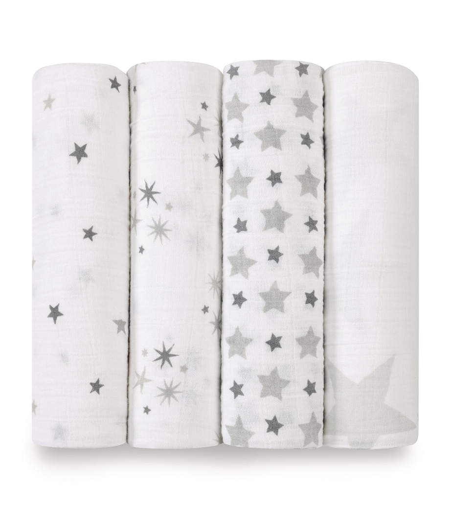 Twinkle Swaddles (Set of 4) GREY Image 1