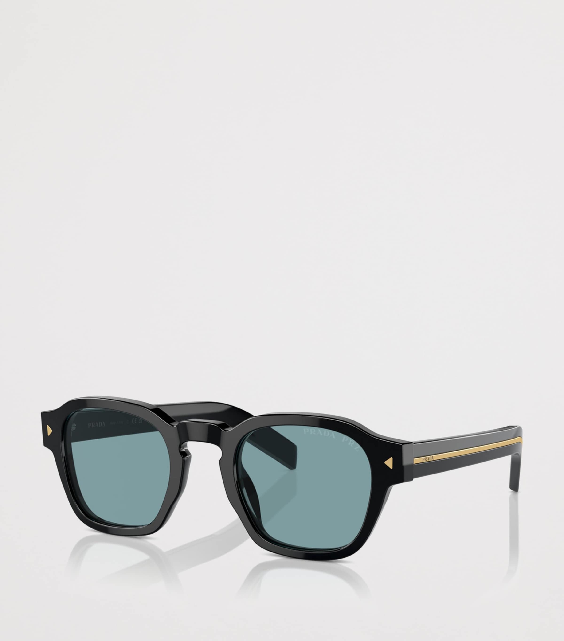 Prada Acetate Paphos Sunglasses Black Image 2