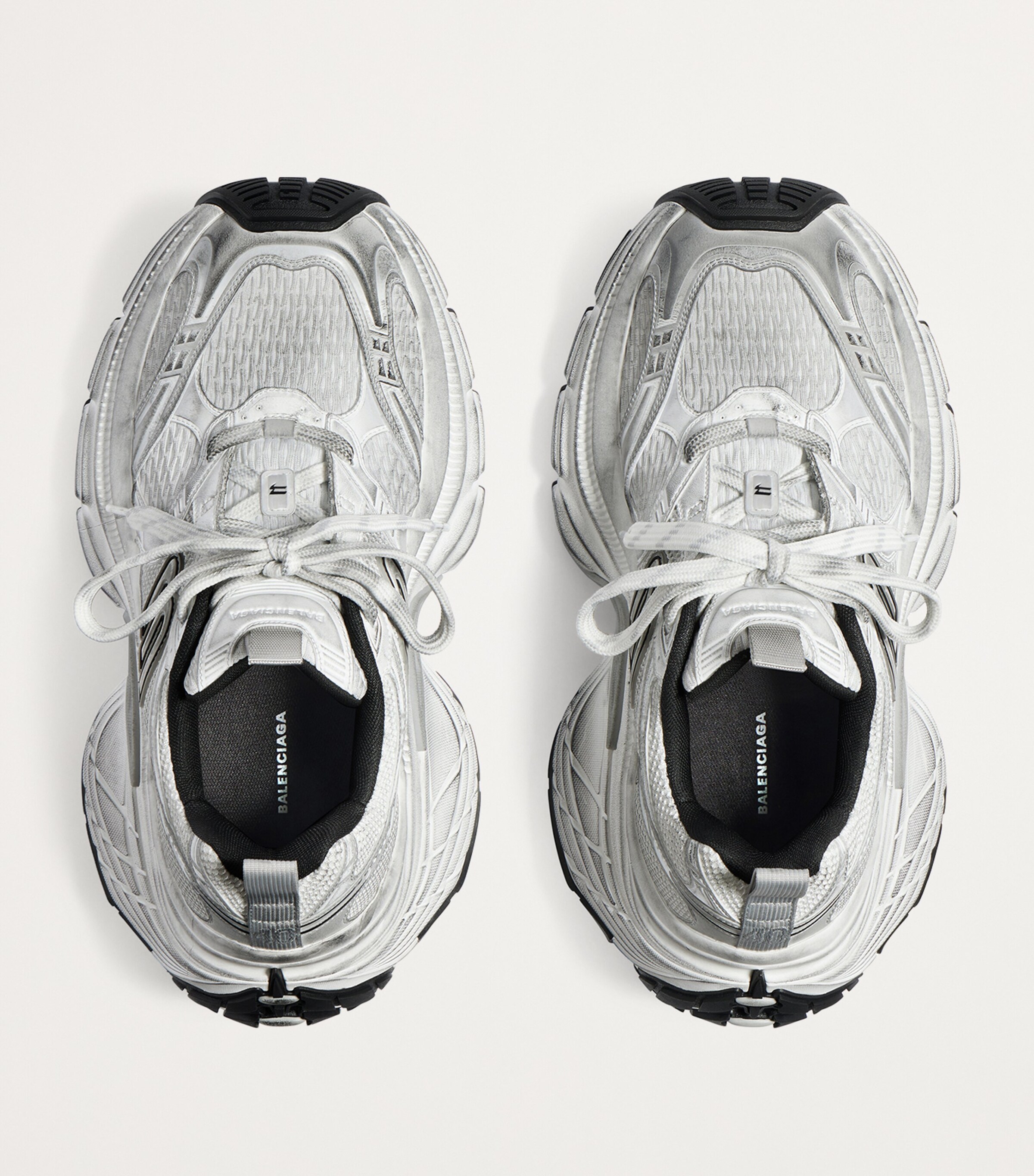 Balenciaga White 10XL Sneakers | Harrods QA