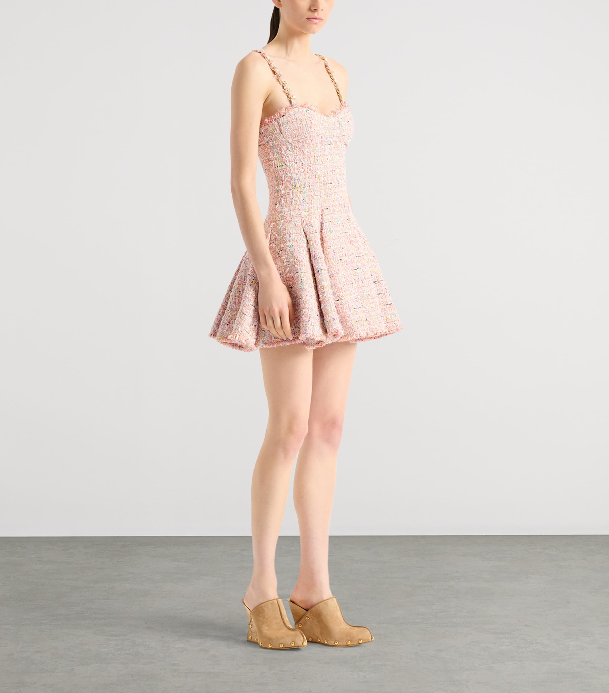empire line white dress Lily's Waist Formal FIE6051 Size:14/46 clothing rack Women's Dresses: long, mini, Bust height (13)