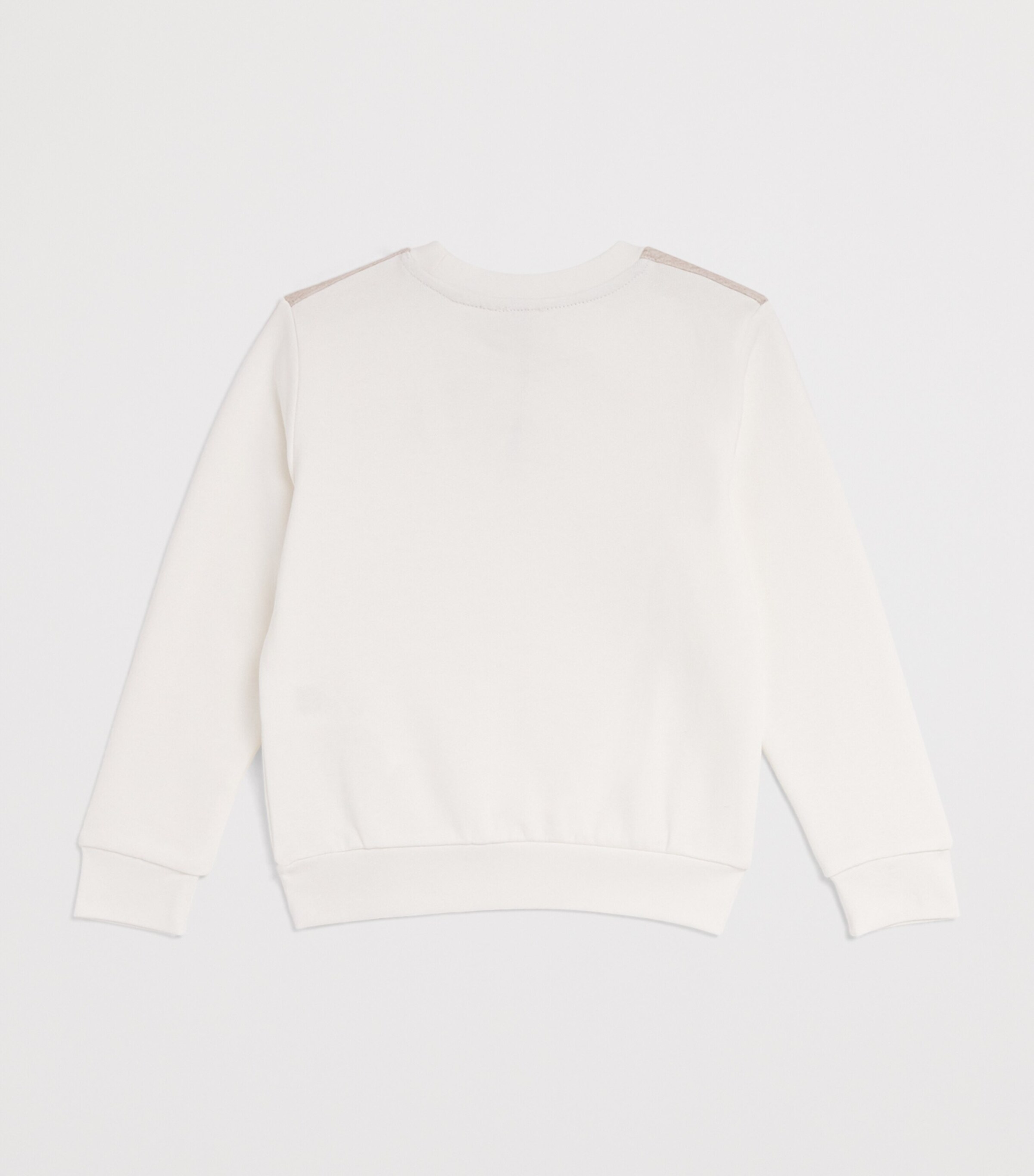 Eleventy Kids Cotton Contrast-Trim Sweatshirt (2-16 Years) Image 2