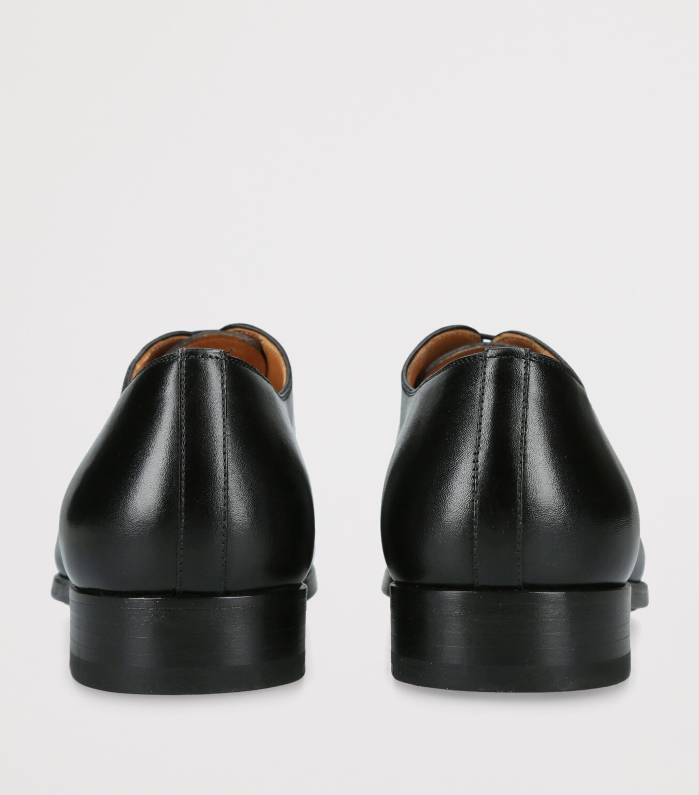 Magnanni Leather Flex Wholecut Oxford Shoes Black Image 2