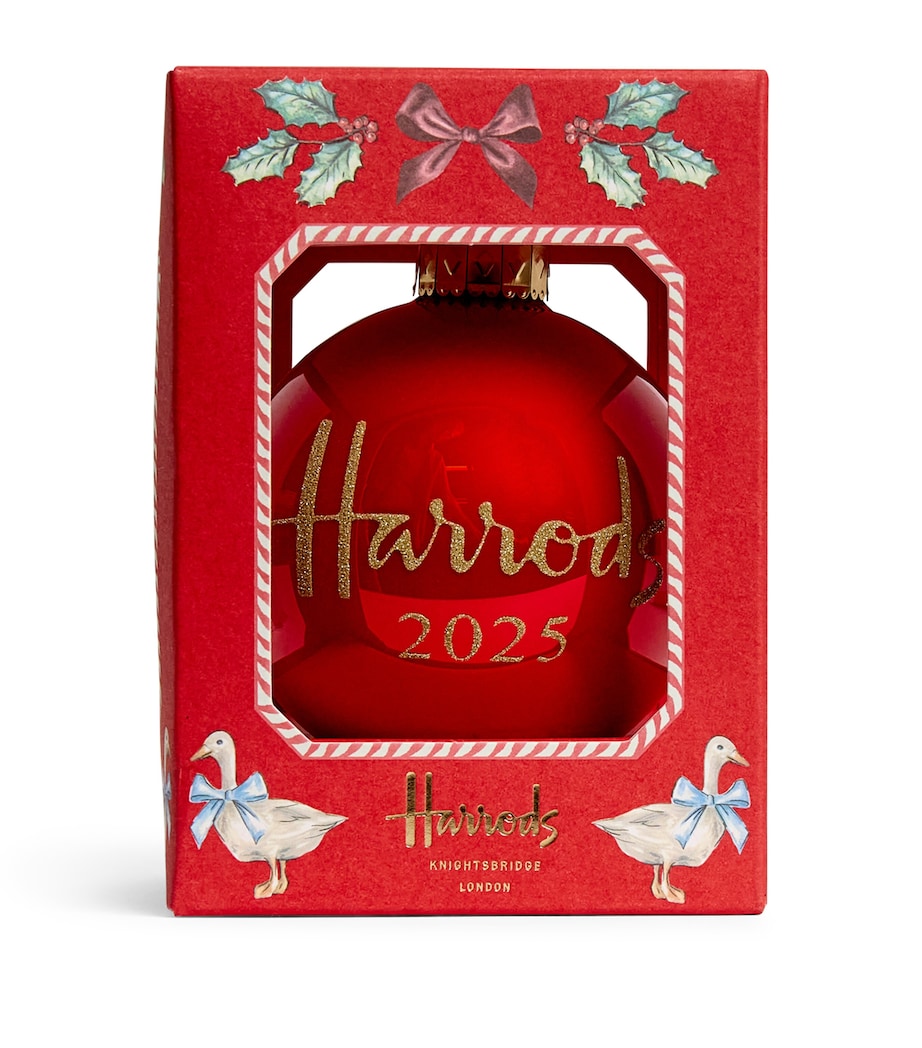 2025 Year Bauble RED Image 2