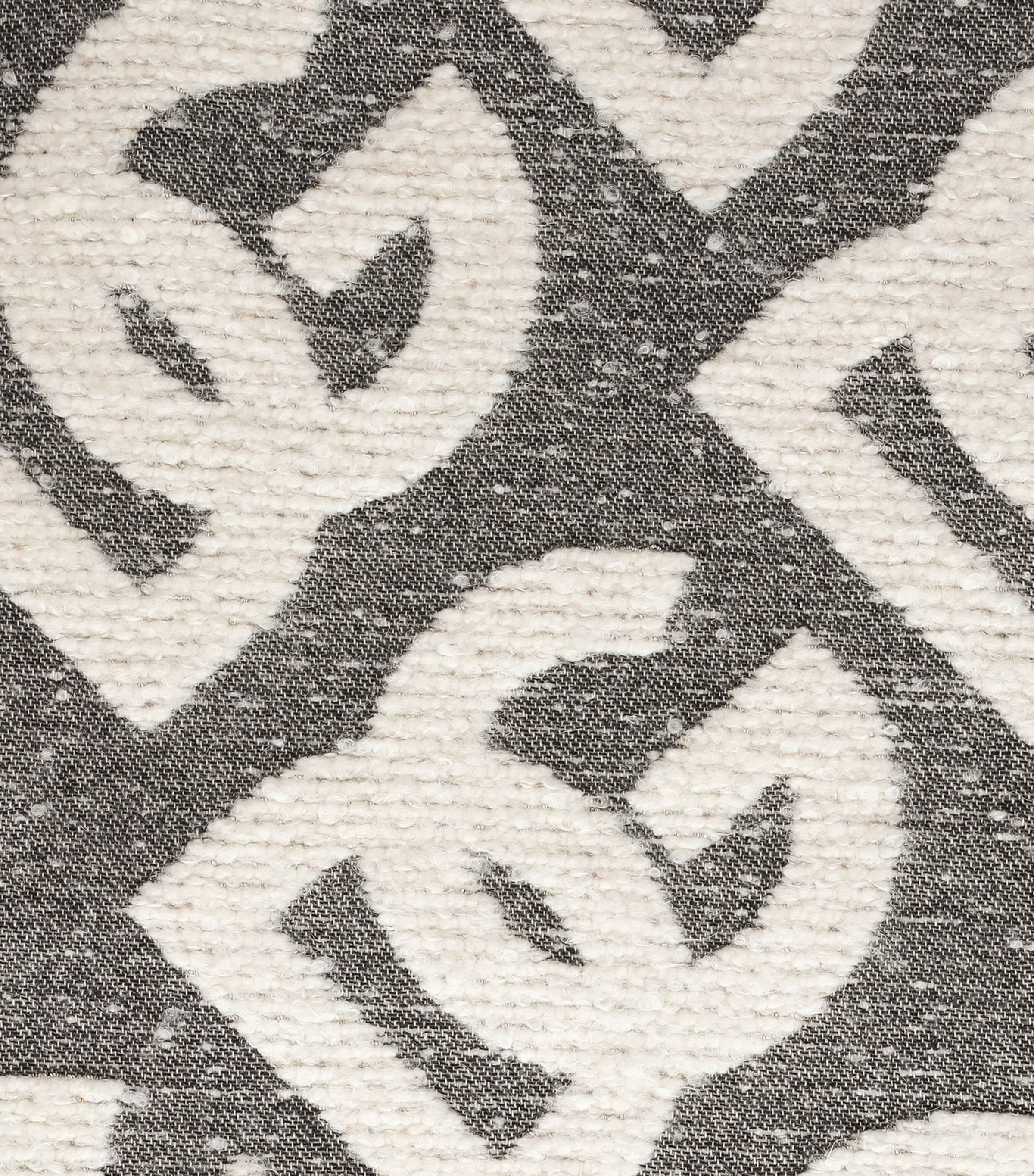 Dolce&Gabbana Casa Wool-Cashmere-Silk Logo Throw (140cm x 180cm) Nero Image 3
