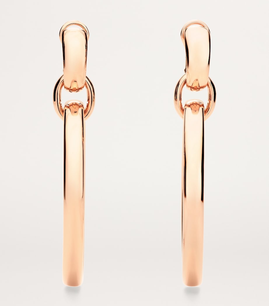 Rose Gold Iconica Hoop Earrings 00000 Image 2