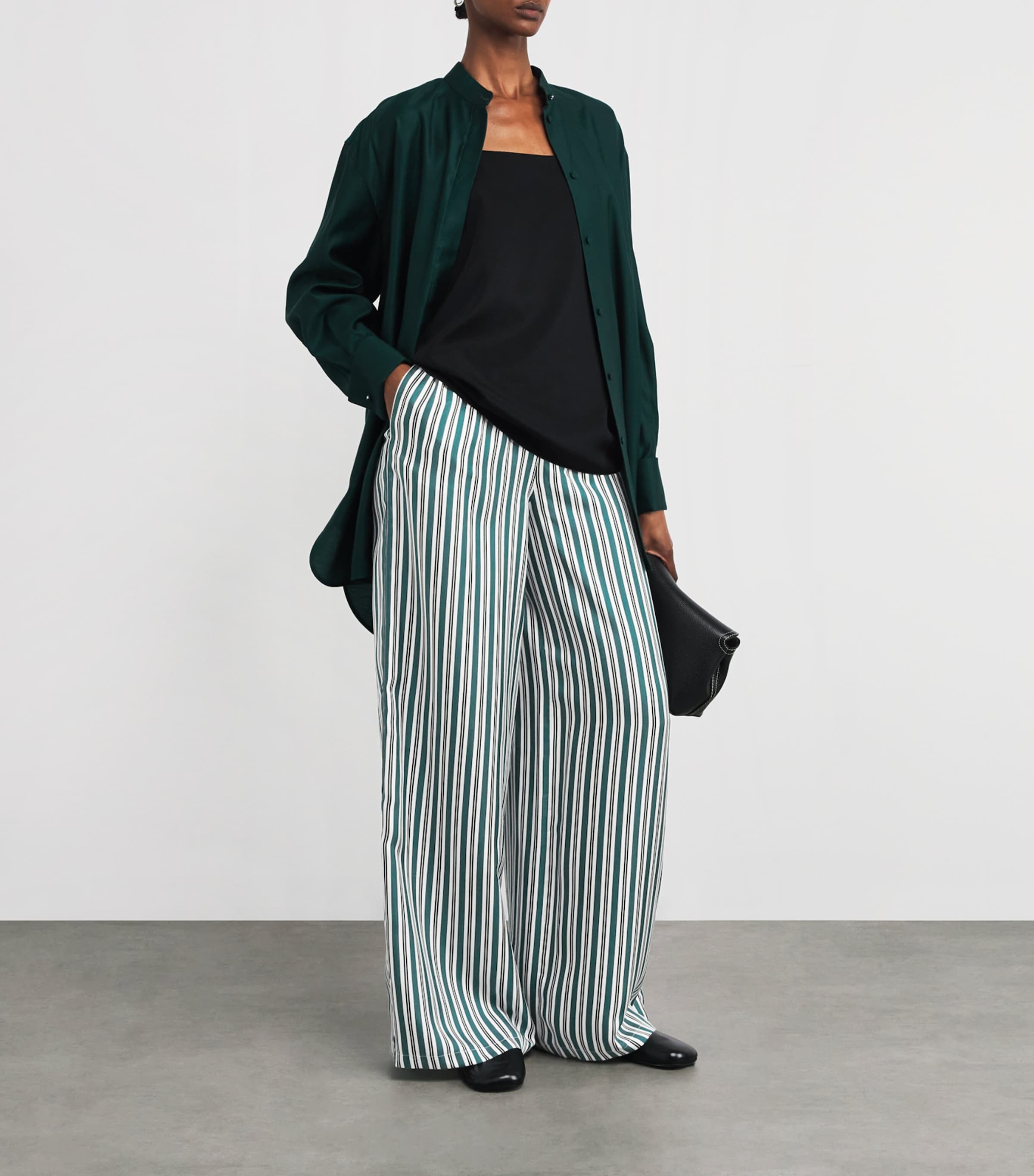【関税込・国内発送】Max Mara Wide-fit printed silk trousers Silk pants 12 | Max Mara