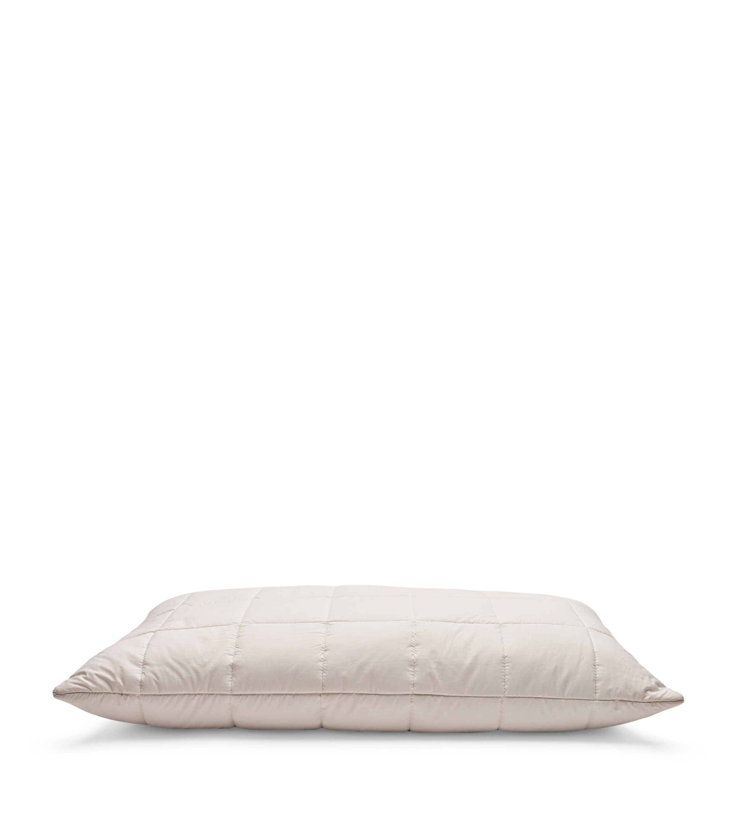 Adjustable Wool-Filled Pillow (90cm x 50cm) WHITE Image 6