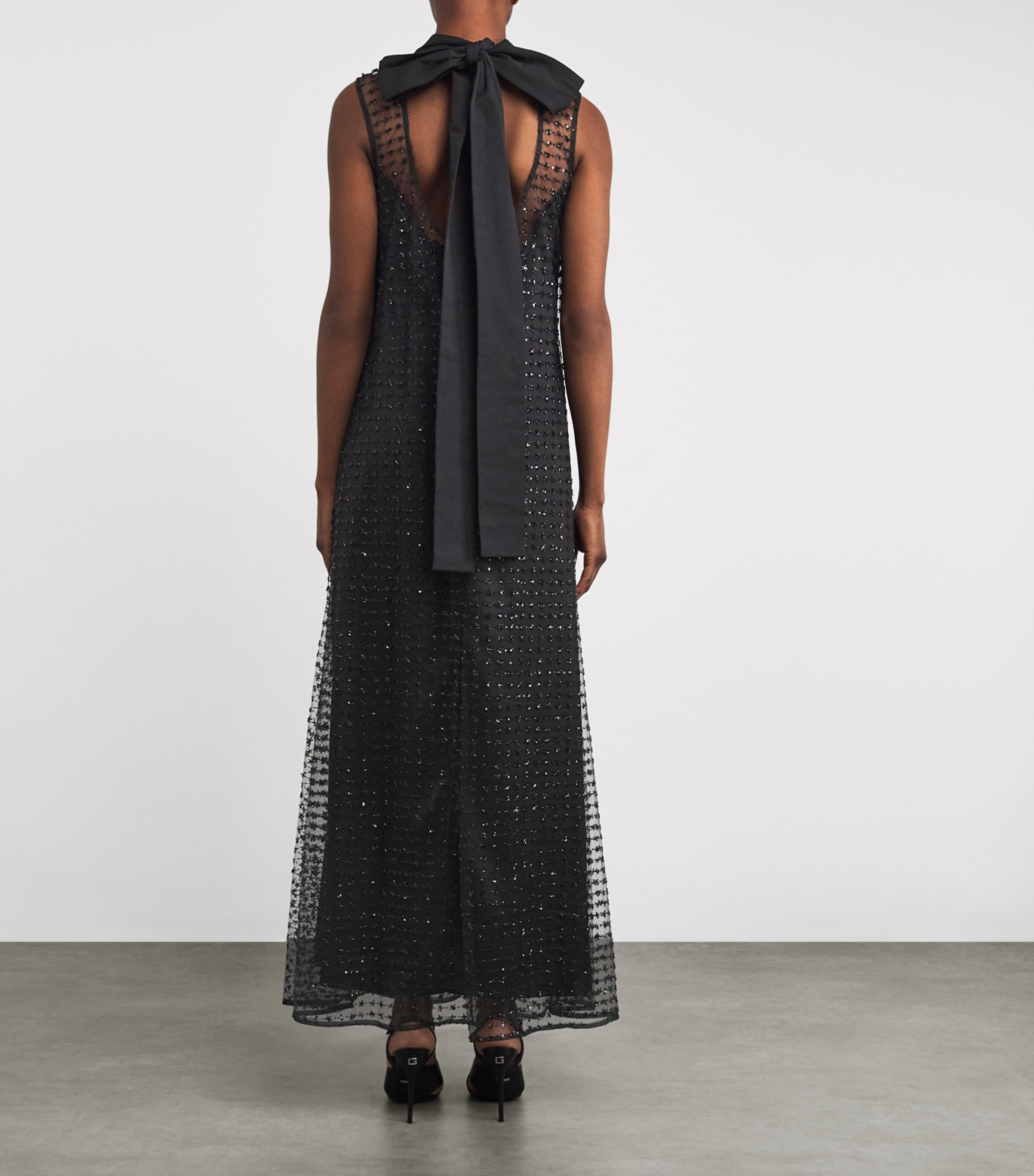 Embellished Albee Maxi Dress STARDUST ONYX Image 3