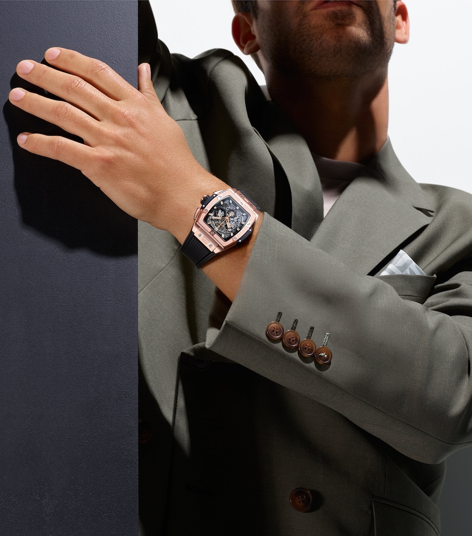 King Gold Spirit of Big Bang Watch 42mm BLACK Image 2