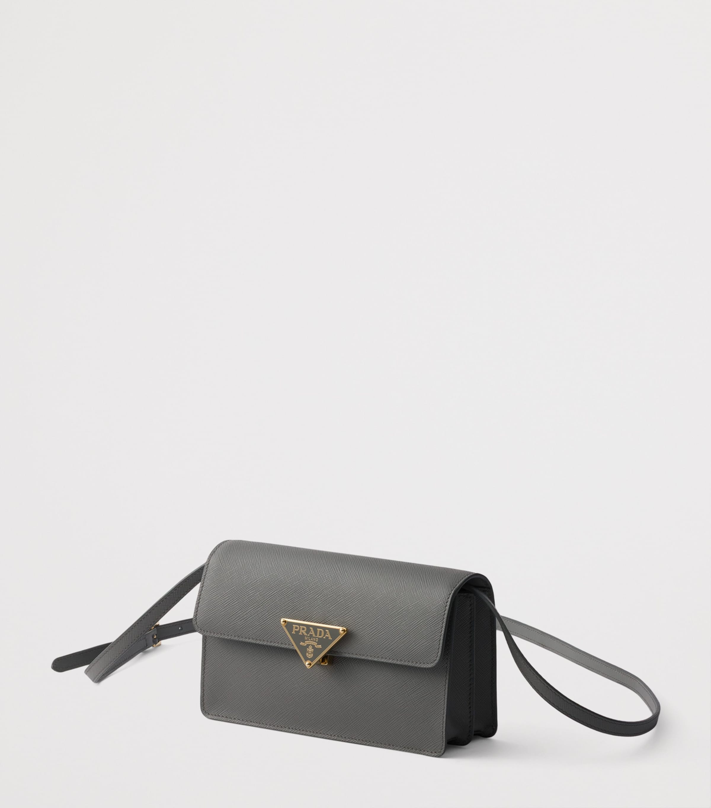 Mini Saffiano Leather Cross-Body Bag F0480 Image 2