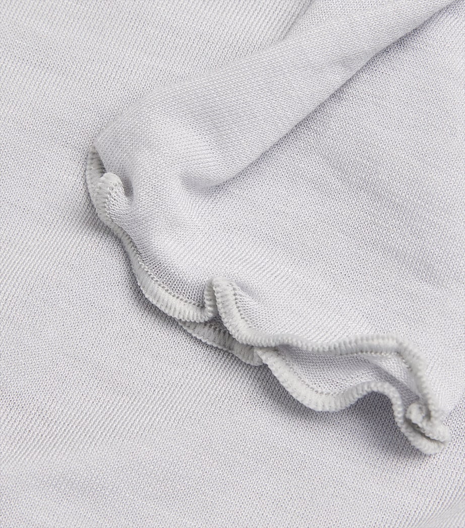 Modal-Blend Boat-Neck T-Shirt MIST Image 5