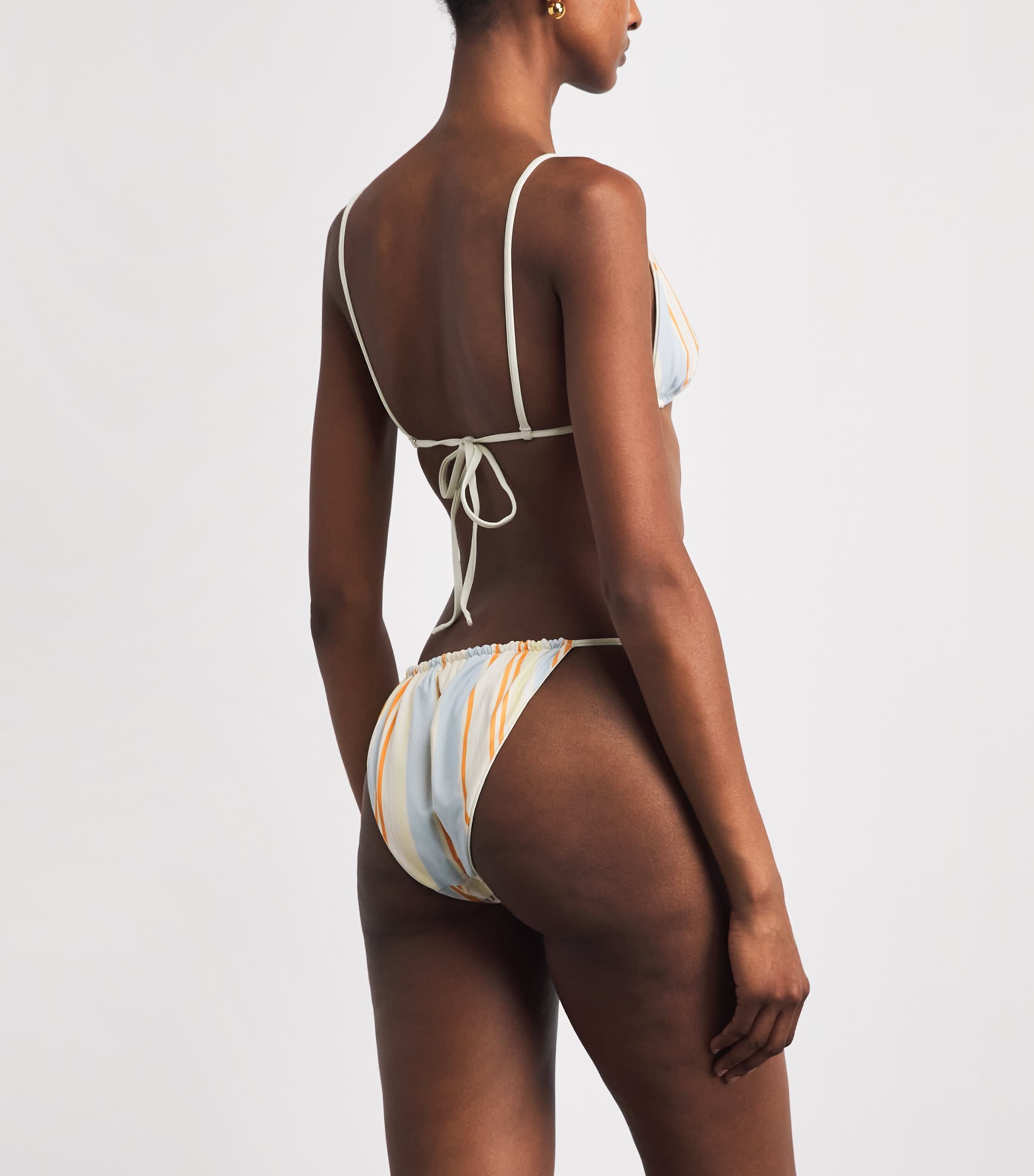 Sir . Reversible Stripe Pernille Bikini Bottoms In Multi