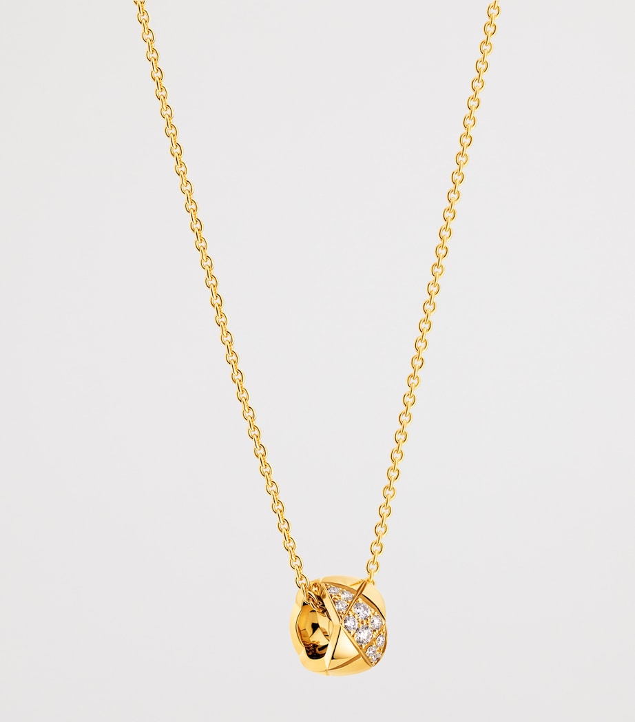 Yellow Gold and Diamond Coco Crush Necklace YELLOW GOLD Image 5