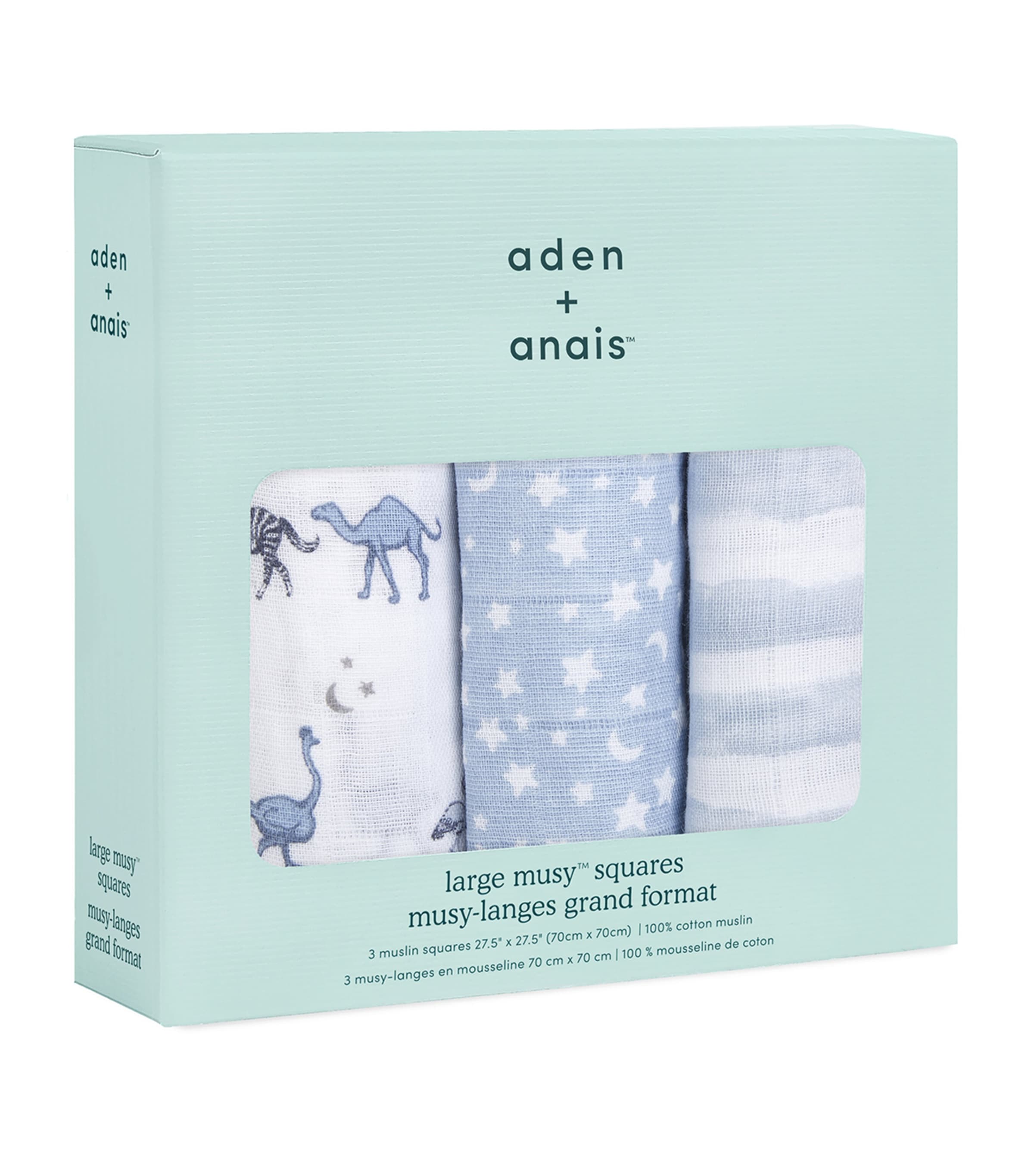 aden + anais Rising Star Musy Squares (Set of 3) Rising Star Image 2
