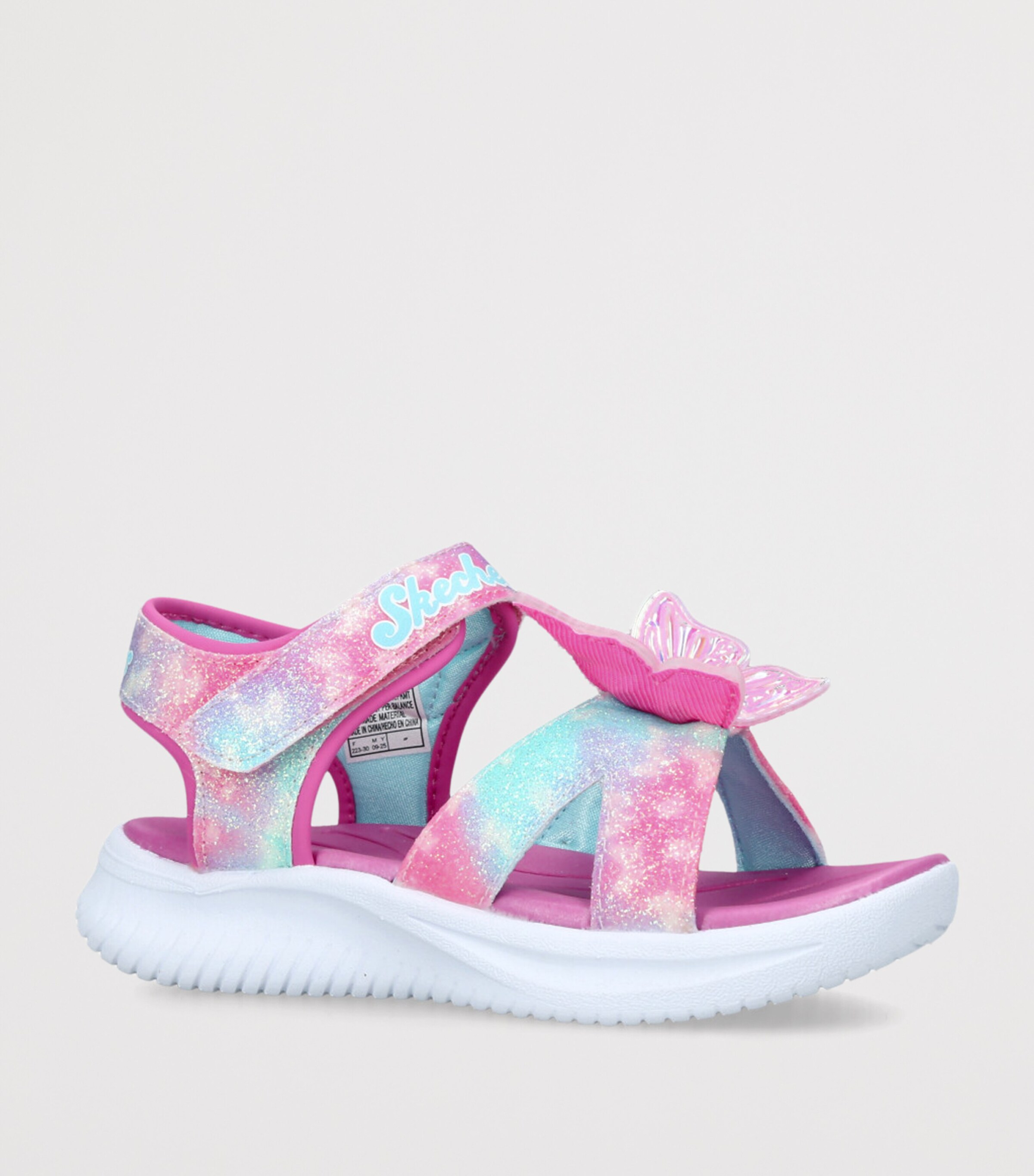 Skechers Jumpsters Butterfly Sandals Pink Image 3