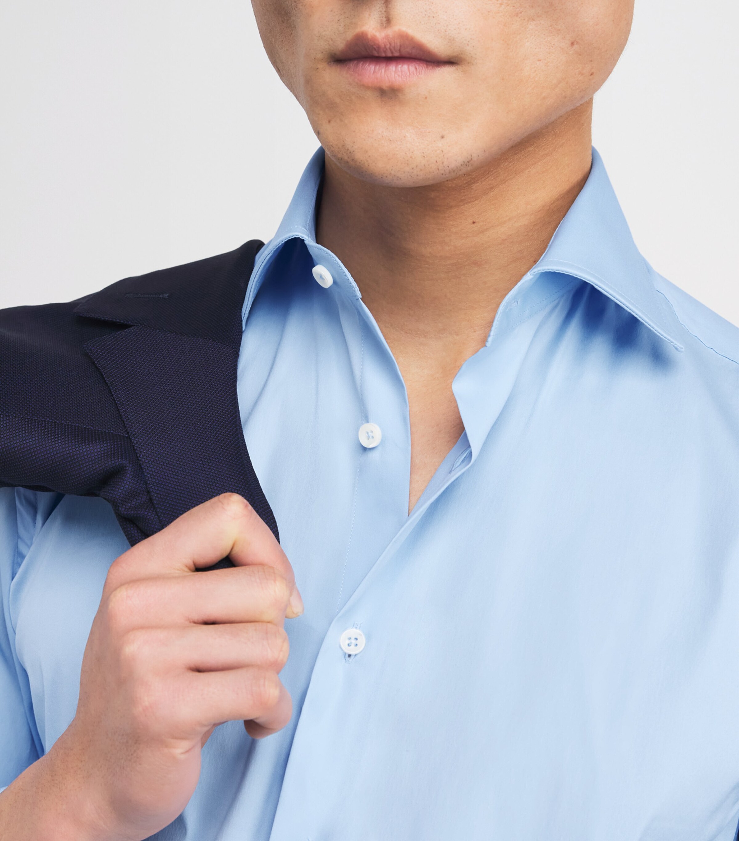 Cotton-Blend Shirt 401 Image 6