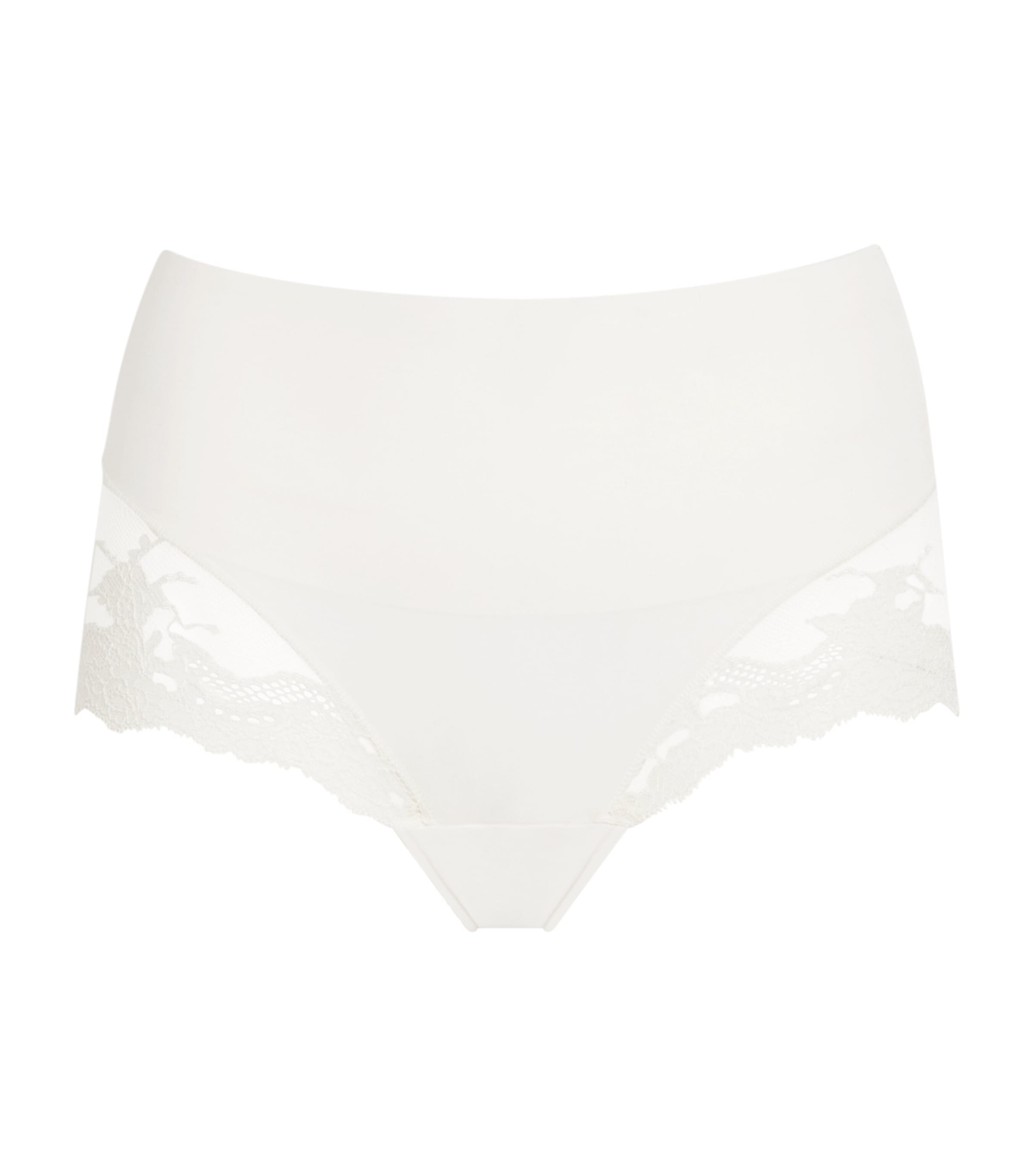 Spanx Lace Undie-tectable Hipster Briefs In White