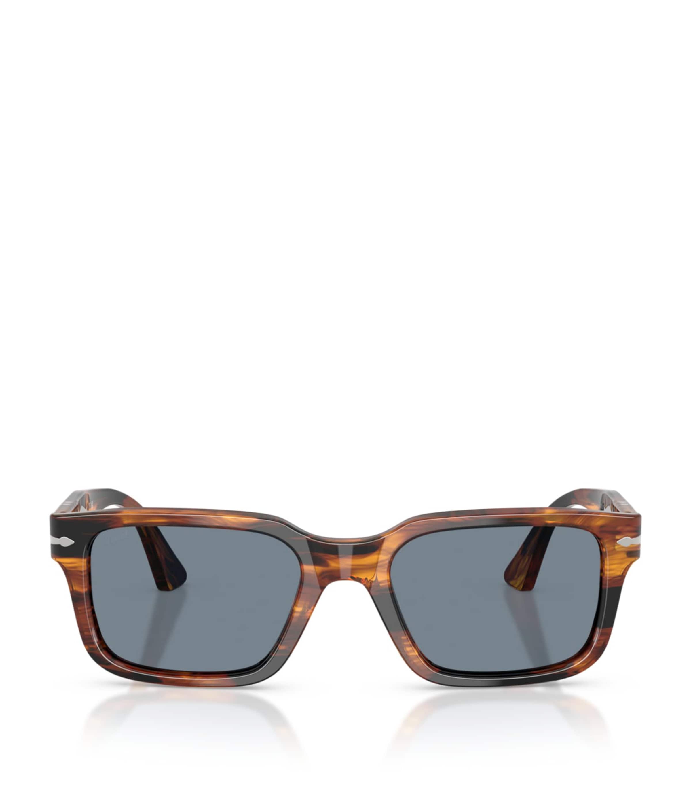 Persol Rectangular PO3272S Sunglasses Brown Image 1