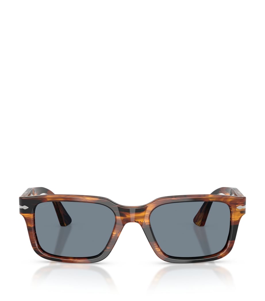 Persol Rectangular PO3272S Sunglasses Brown Image 1