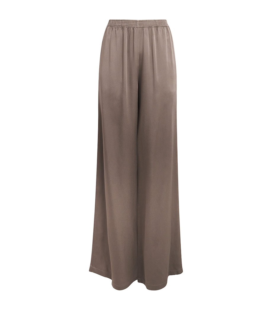 Fabiana Filippi Womens Elasticated-Waistband Flared Trousers Falco Image 1