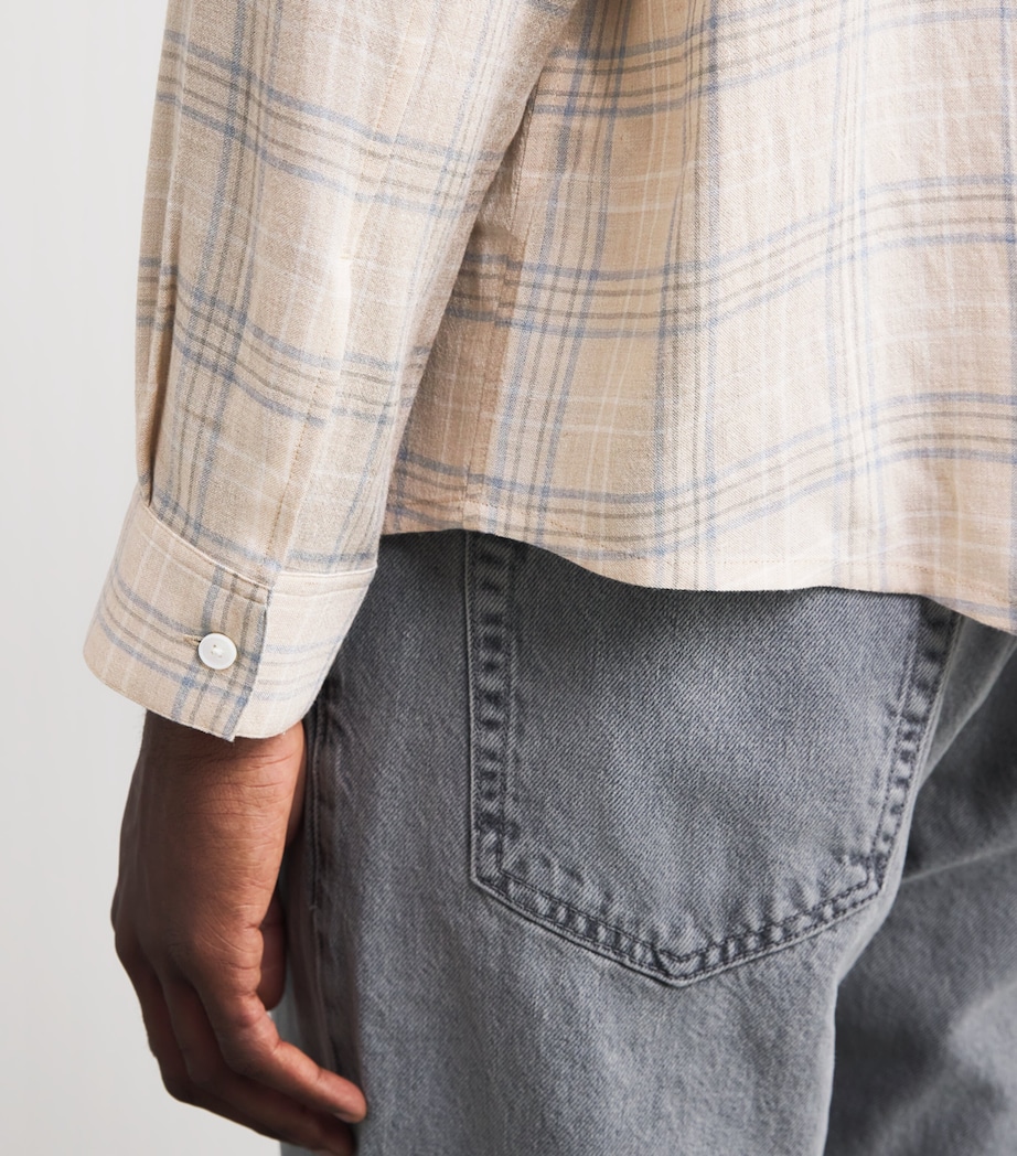 Plaid Shirt CREAM PLAID Image 6