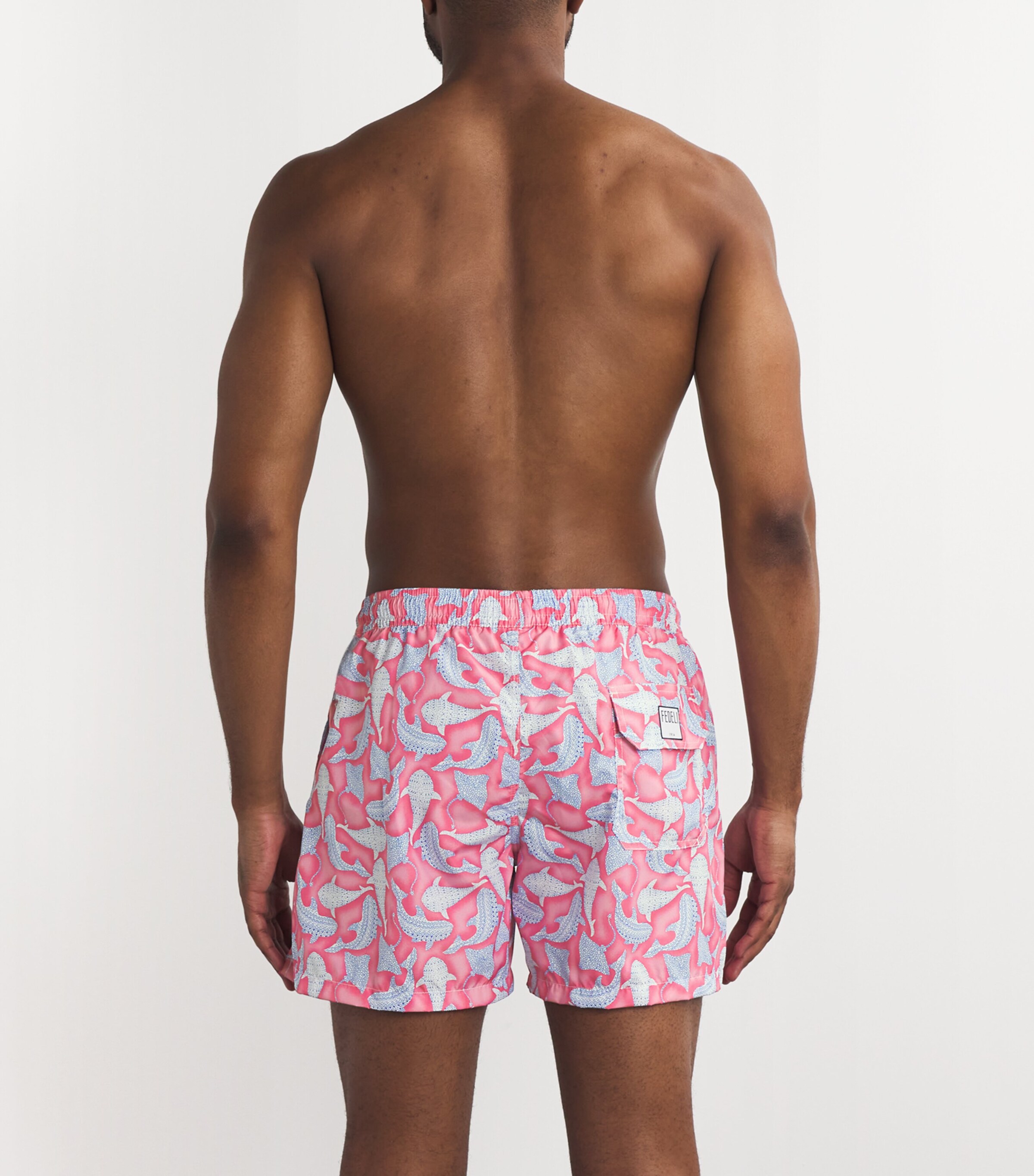 Printed Madeira Swim Shorts F41/36 PINK Image 4