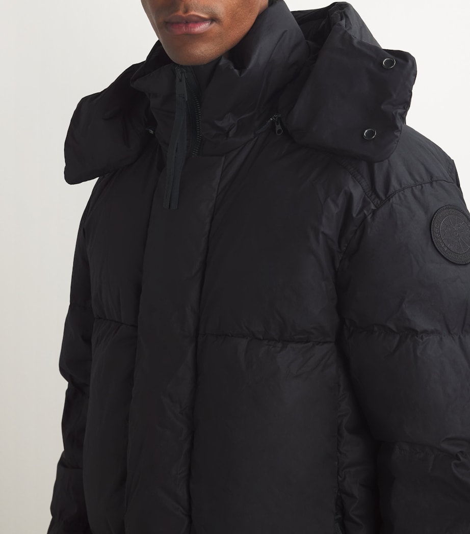 Mid-Leg Wilu Duvet Puffer Jacket BLACK 61 Image 8