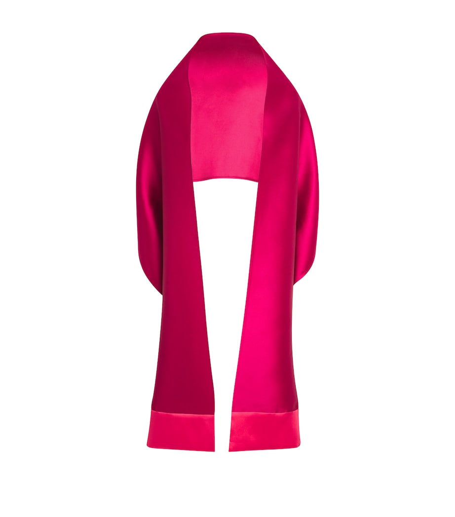 Talbot Runhof Mikado Taffeta Stole Begonia Image 1