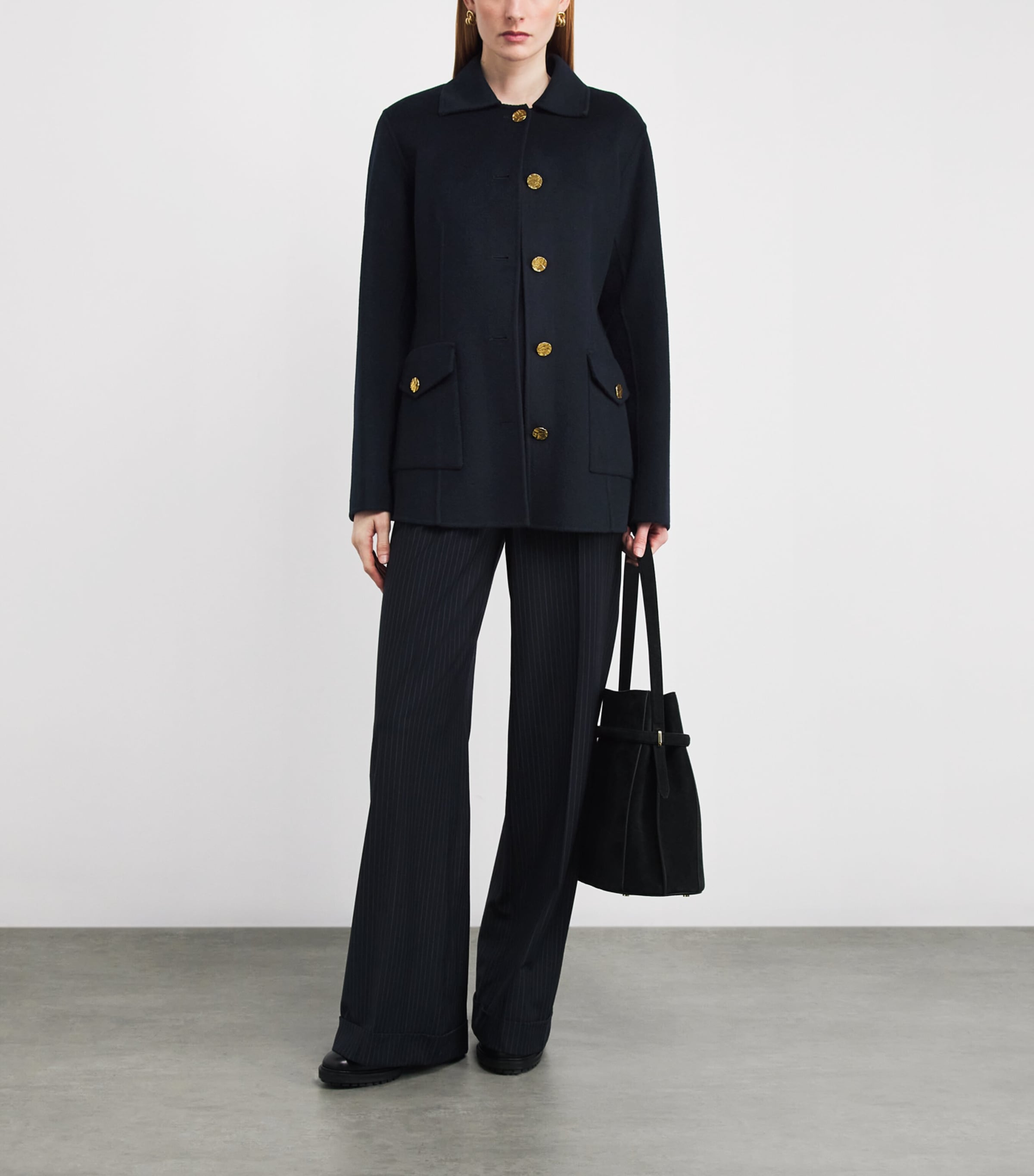 Merino Wool Alexandra Jacket NIGHT NIGHT Image 2