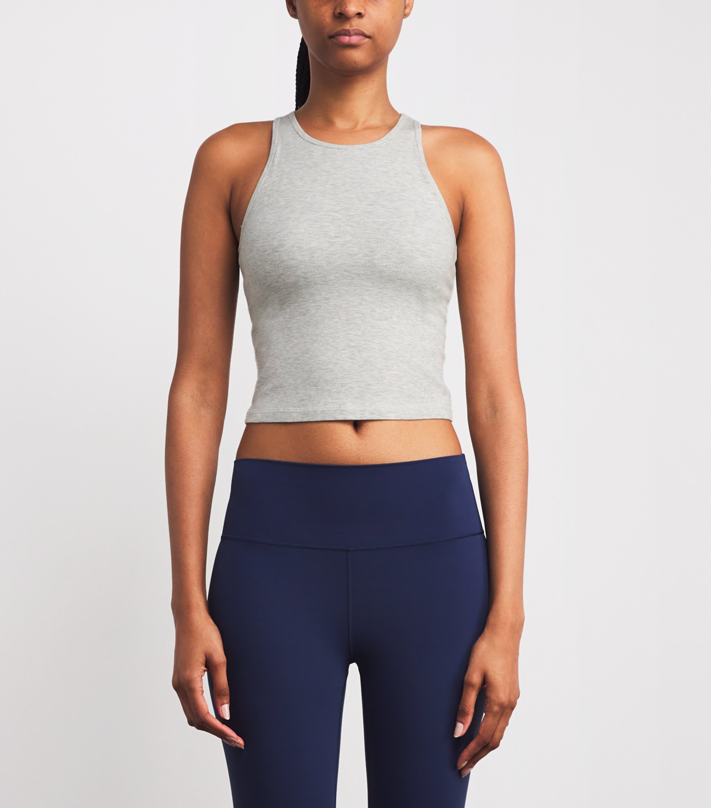 Pose Plyo Tank Top WHG WHITE HEATH Image 3