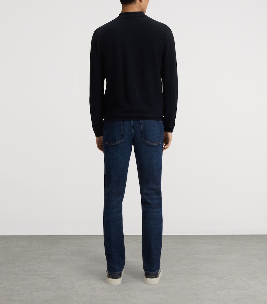 Virgin Wool Zip Cardigan 404 Image 3