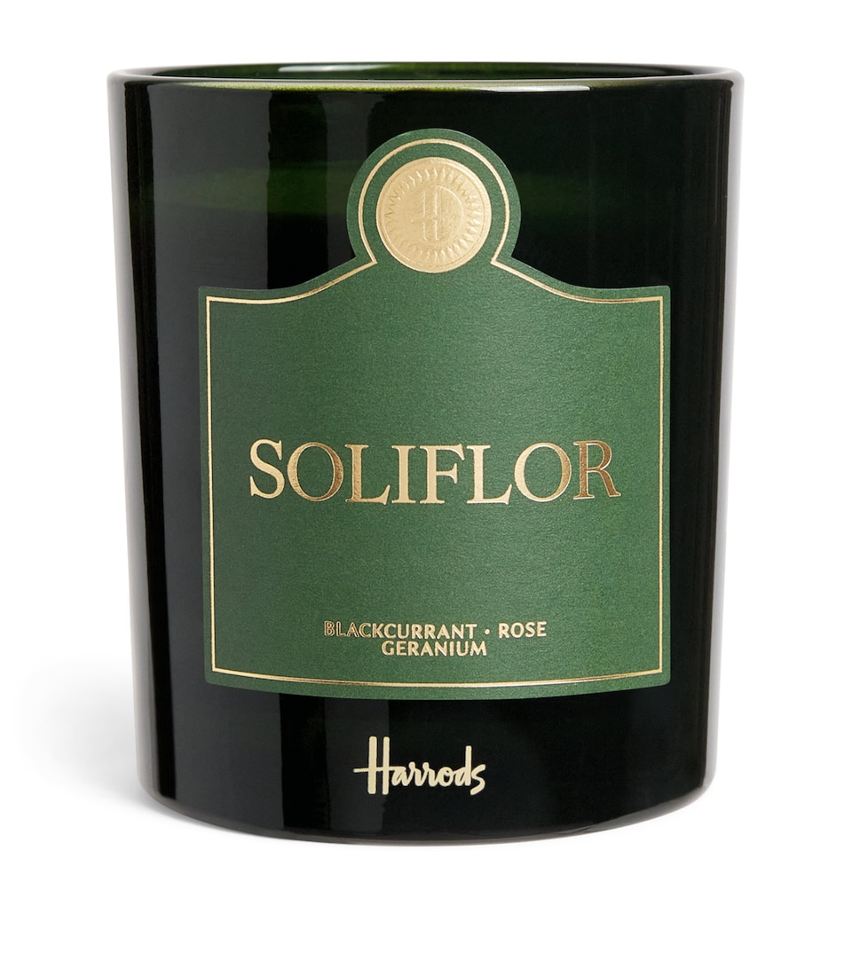 Harrods Soliflor Scented Candle (210g) Ivory